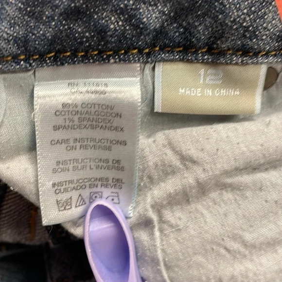 Michael Kors  Straight Leg Denim Jeans Size 12 - Picture 7 of 11